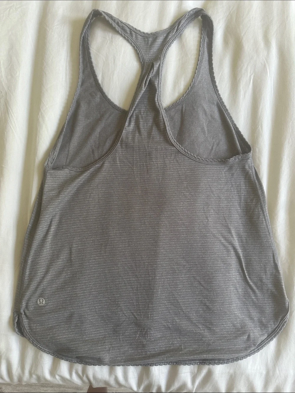 lululemon athletica Gray Racerback Tank